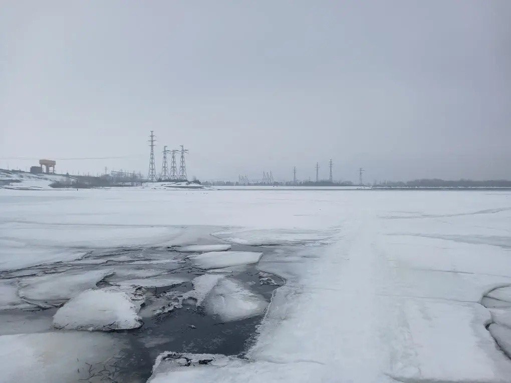В Чайковском рыбака на льдине уносило в сторону Удмуртии