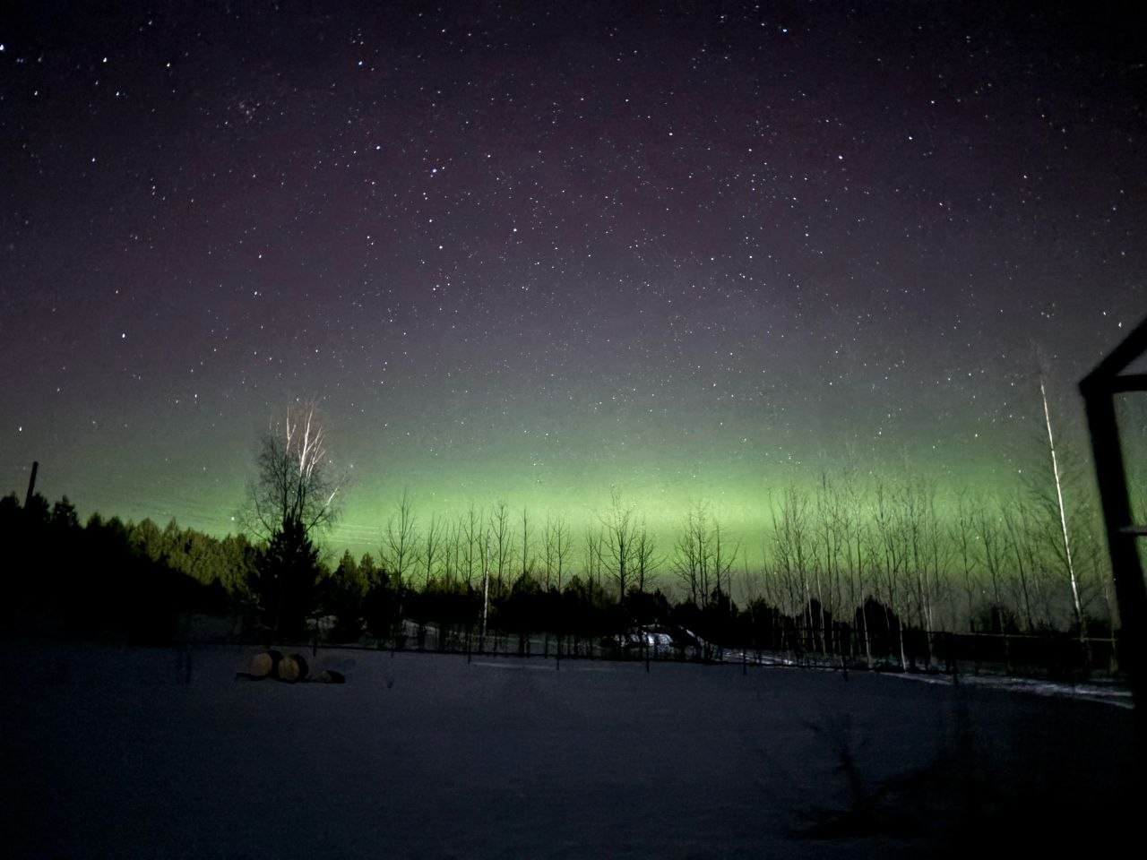 Проспали! В Удмуртии сегодня ночью можно было полюбоваться северным сиянием Проспали! В Удмуртии сегодня ночью можно было полюбоваться северным сиянием