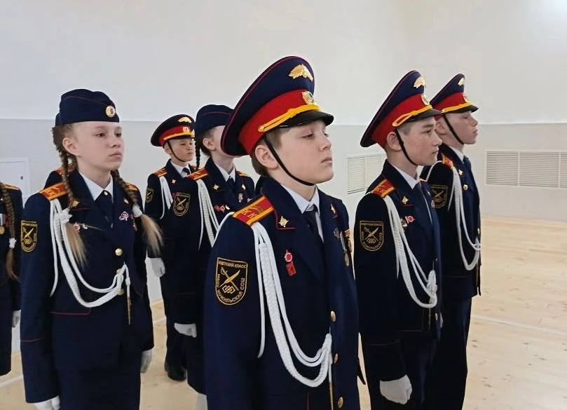 Кадеты класса имени Андрея Касимова стали лучшими на муниципальном этапе конкурса «Равняемся на героев»