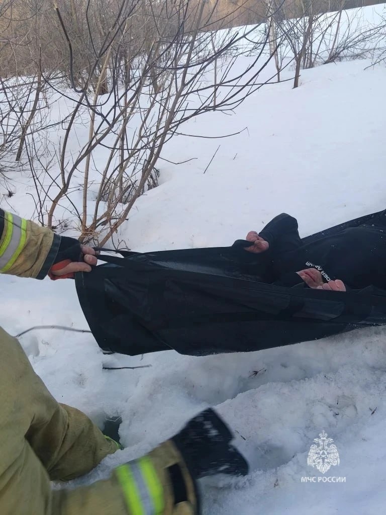 В Удмуртии спасли мужчину, который провалился под лёд на реке Чепце