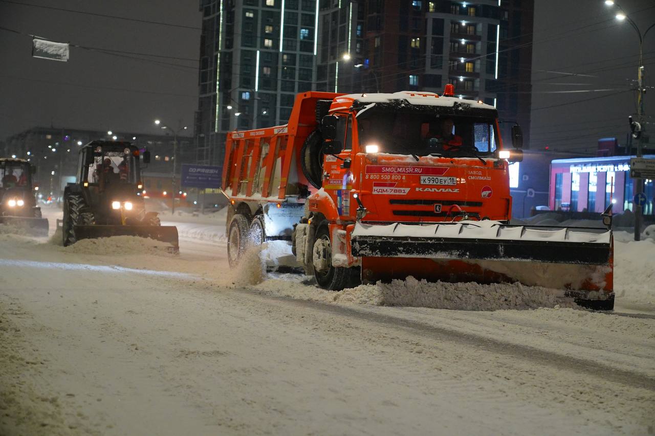 В прямом эфире на ТК «Моя Удмуртия» Глава Ижевска Дмитрий Чистяков подвел итоги зимнего содержания дорог