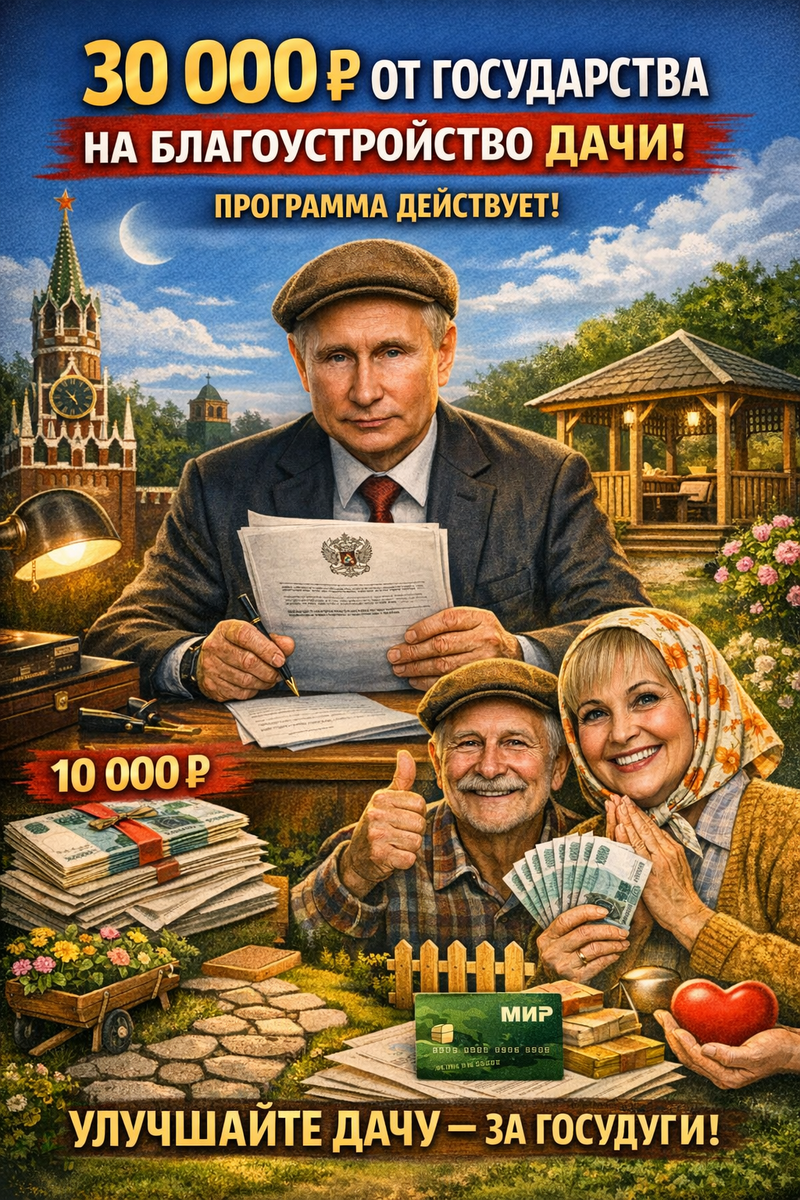 Как получить 30 тысяч на благоустройство дачи: актуальные возможности