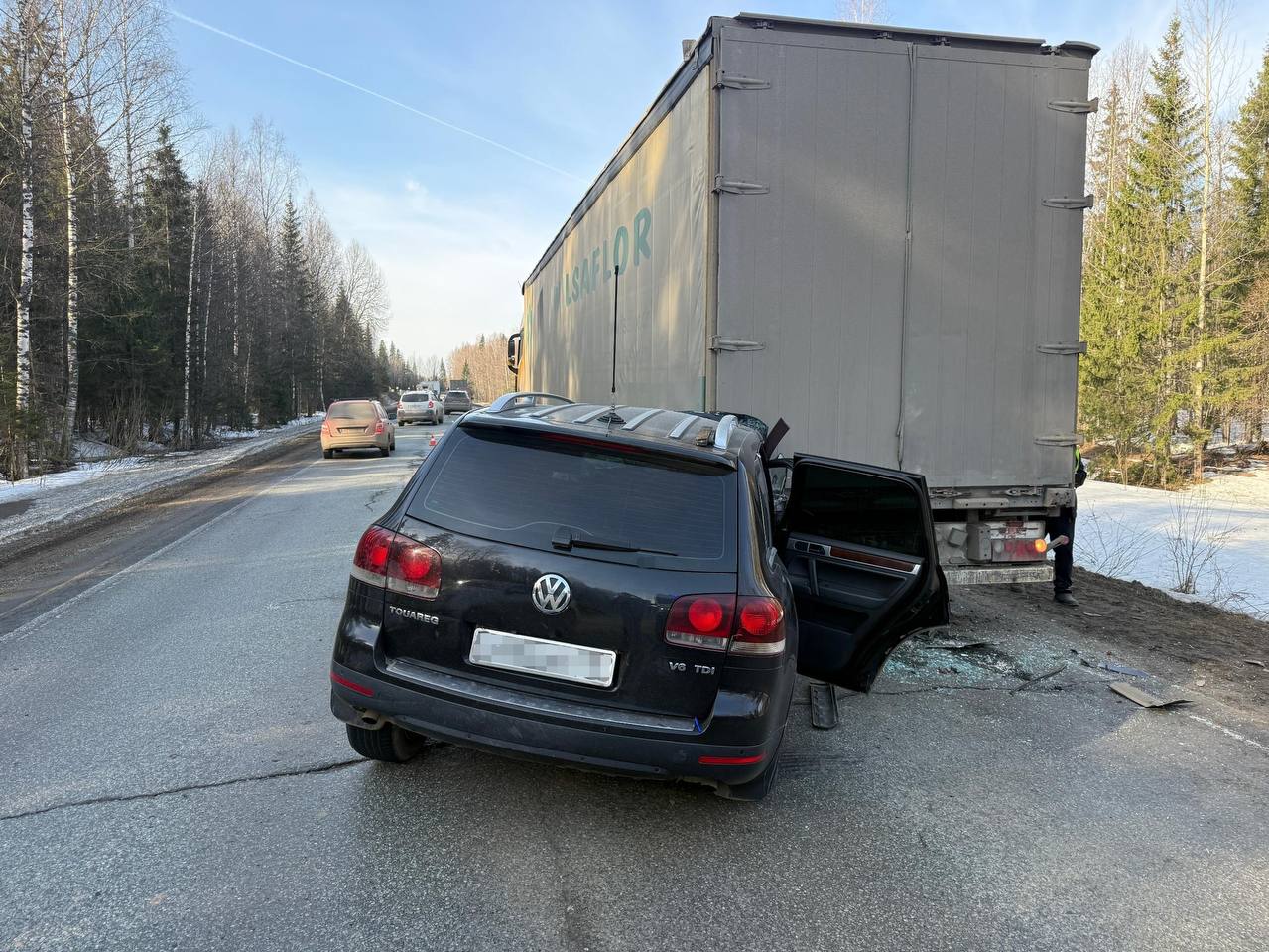 Четыре человека пострадали в ДТП на федеральной трассе в Удмуртии
