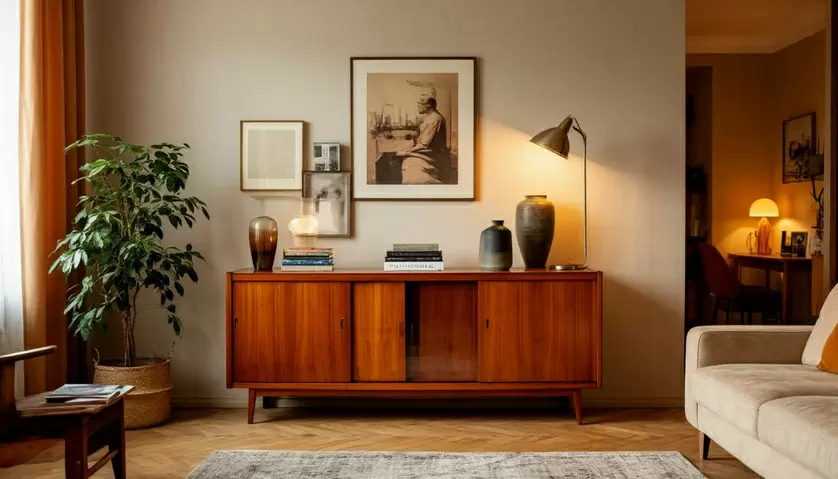 Возвращение бабушкиного сервант: как ретро-аксессуары становятся частью современного интерьера