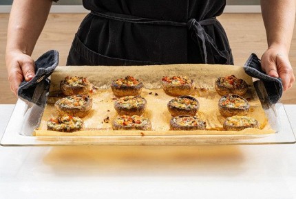 Как приготовить шампиньоны в духовке