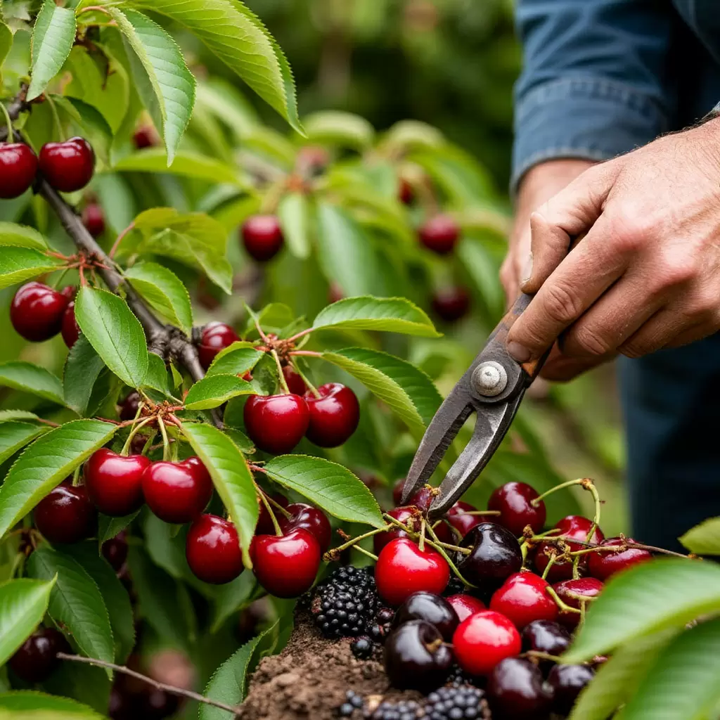 Секреты осенней обрезки вишни для будущего урожая