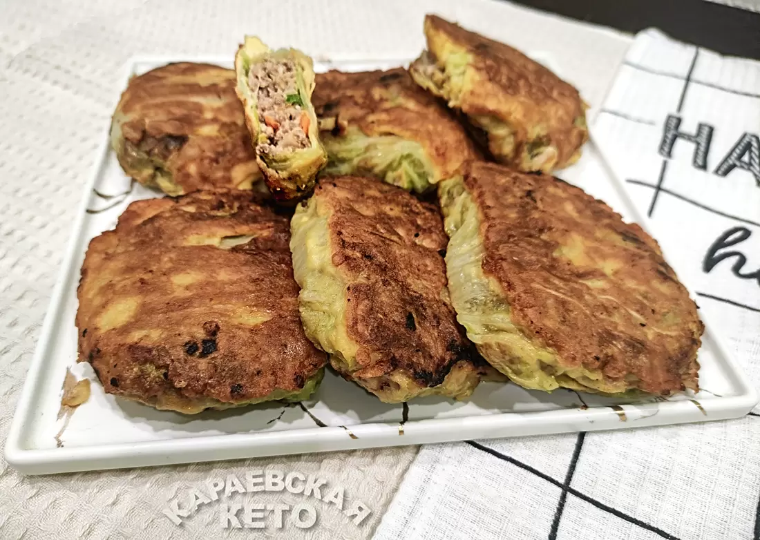 Капустные конвертики в кето-кляре: вкусно и необычно