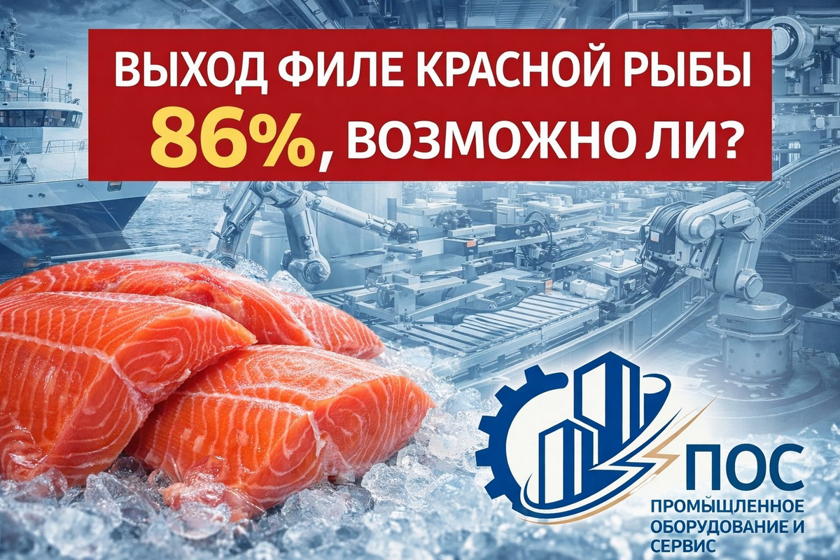 Максимальный выход красной рыбы: как достигнуть 86% с помощью новой технологии
