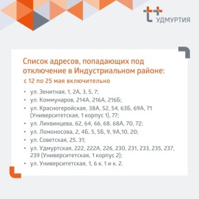 С 12 мая в Ижевске начинаются гидравлические испытания