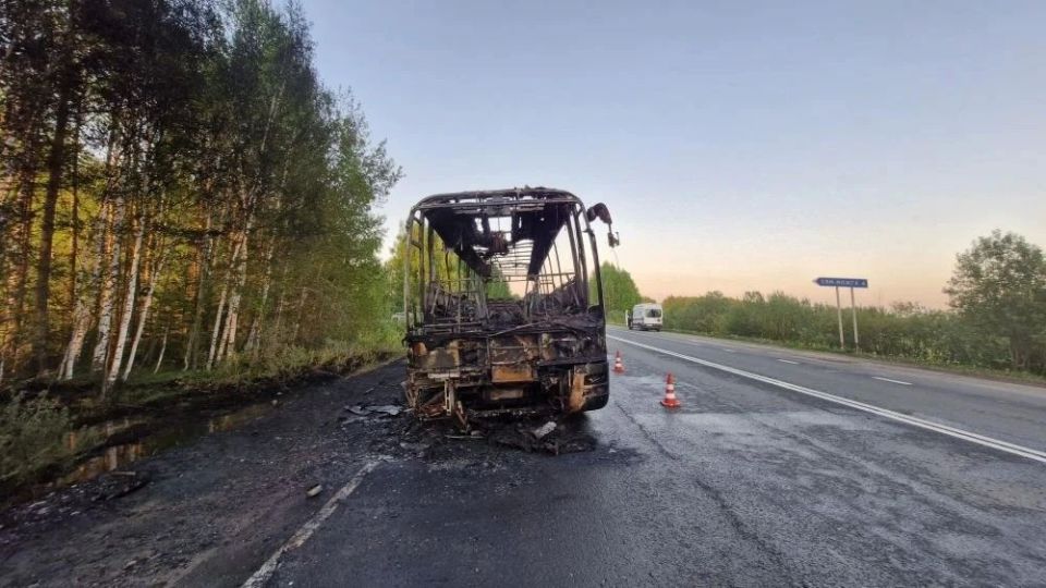 В Увинском районе по факту возгорания автобуса организовано проведение доследственной проверки