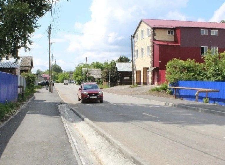 Ястребовский - всё.. В Ижевске отремонтировали переулок Ястребовский