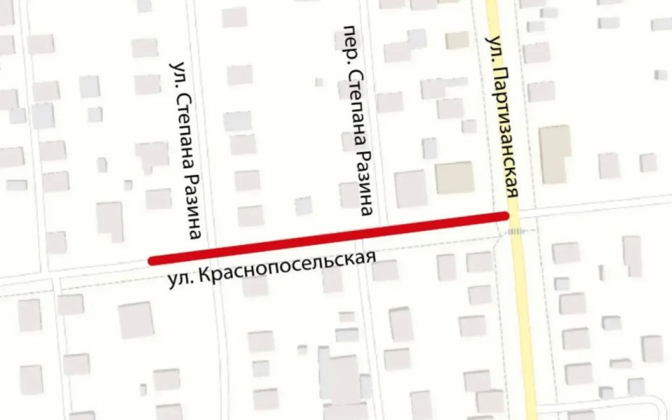 В Ижевске до 16 июня закрыли улицу Краснопольскую