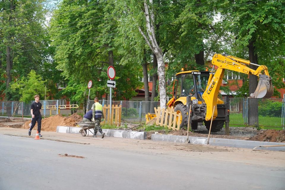 В Ижевске продолжается ремонт улицы Воровского В Ижевске продолжается ремонт улицы Воровского