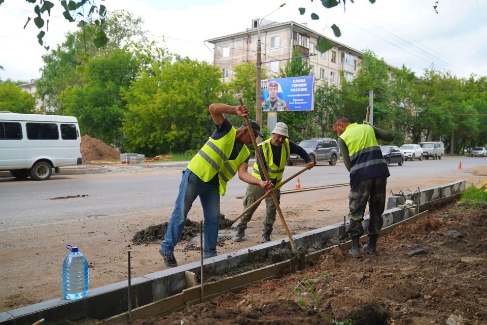 В Ижевске продолжается ремонт улицы Воровского В Ижевске продолжается ремонт улицы Воровского
