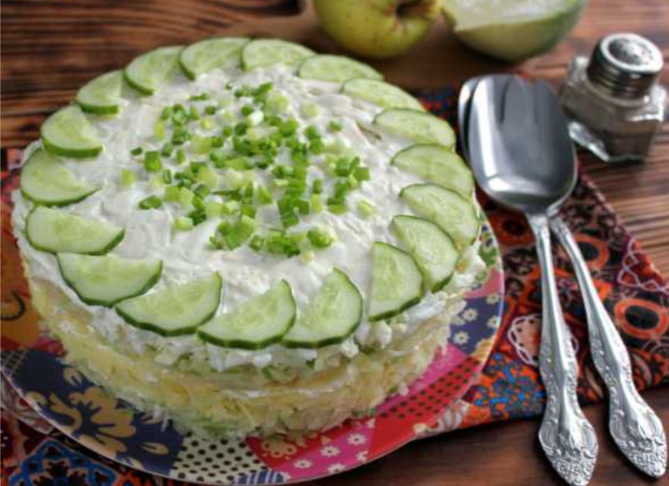 Салатные шедевры на любой вкус