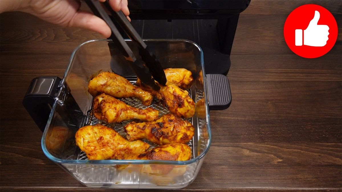 Нежные куриные ножки в аэрогриле: простой и вкусный рецепт