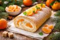 Мандариновый рулет: простой десерт для зимнего вечера