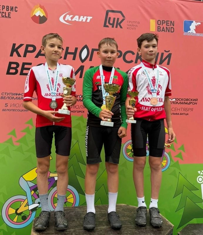 Юный велогонщик из Удмуртии выиграл первенство России