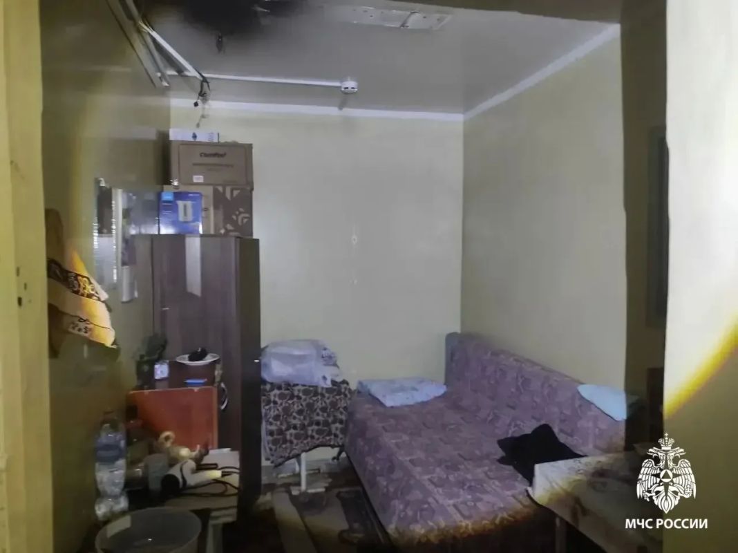 В Ижевске охранники потушили пожар в студенческом общежитии