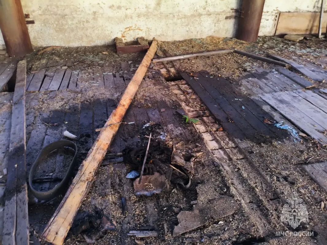 Детское любопытство привело к пожару в Удмуртии Детское любопытство привело к пожару в Удмуртии
