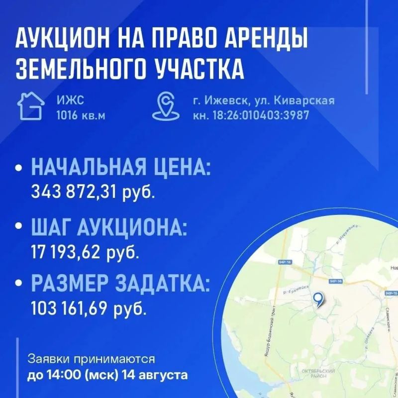 Раз, два, три, продано!. В Ижевске проводятся аукционы на право аренды и покупки земельных участков и нежилых помещений Раз, два, три, продано!. В Ижевске проводятся аукционы на право аренды и покупки земельных участков и нежилых помещений