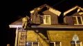 Вечерний шашлык в домашнем камине закончился пожаром