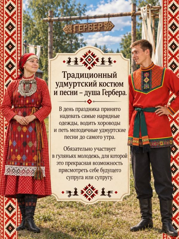 Гербер – праздник плуга и изобилия в Удмуртии Гербер – праздник плуга и изобилия в Удмуртии