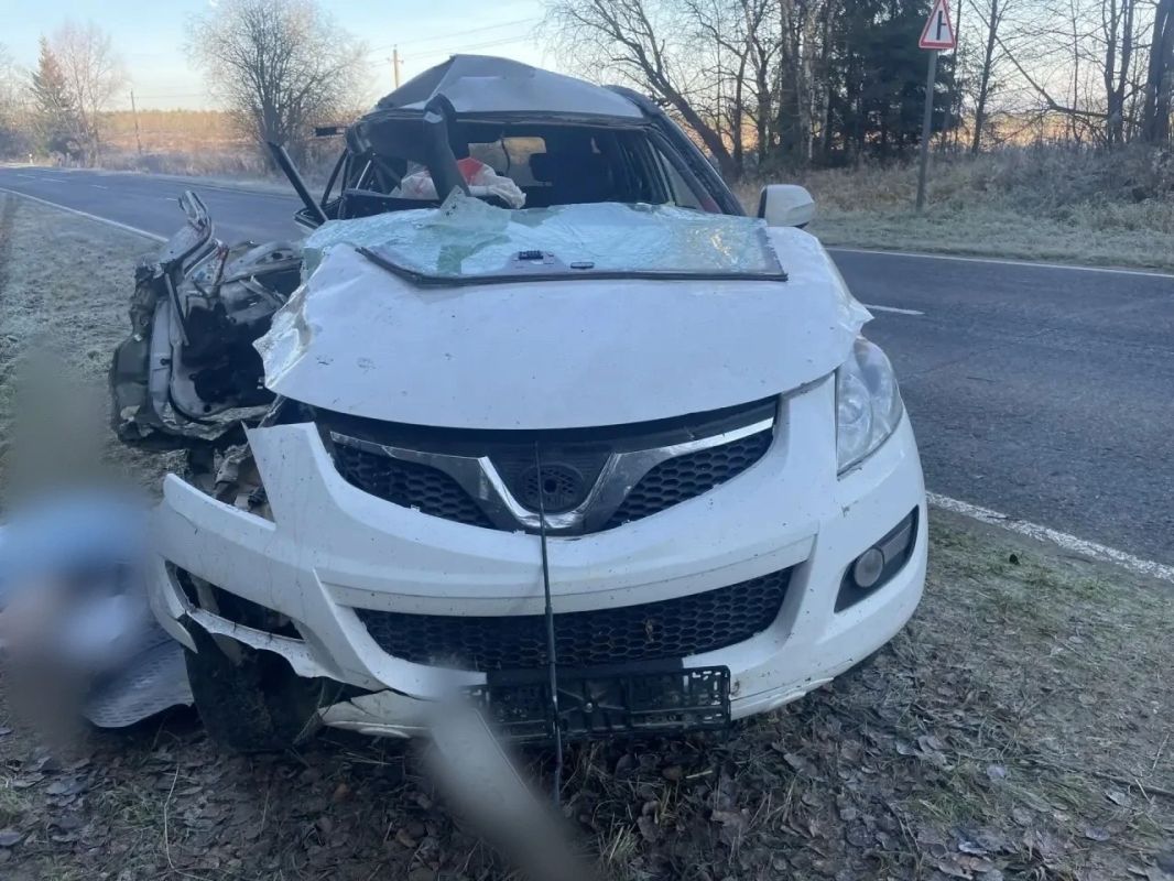 Пассажир иномарки погиб в страшной аварии на дороге в Удмуртии